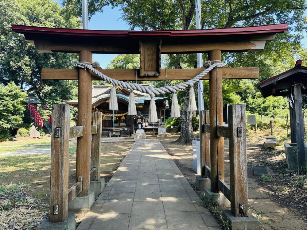 城山神社の両部鳥居