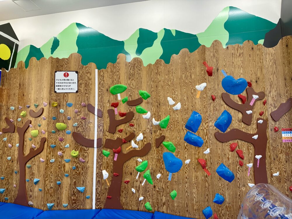 ボルダリングウォール