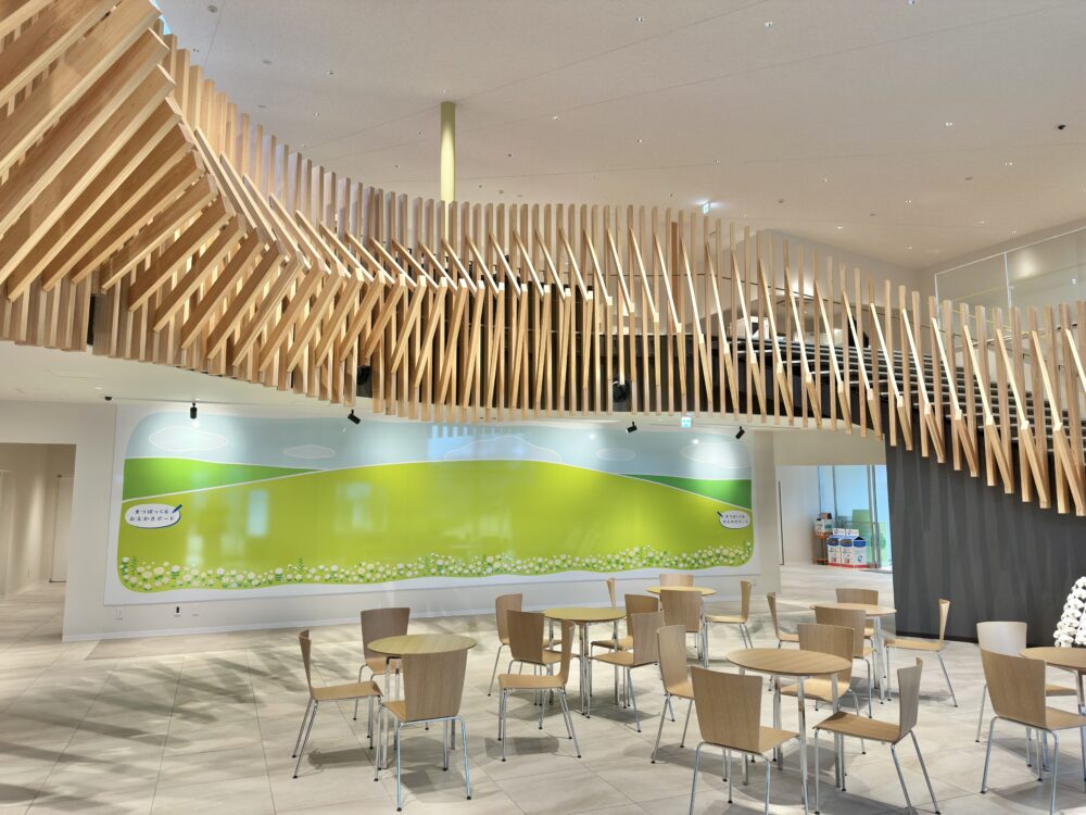 まつぼっくるのエントランスホール