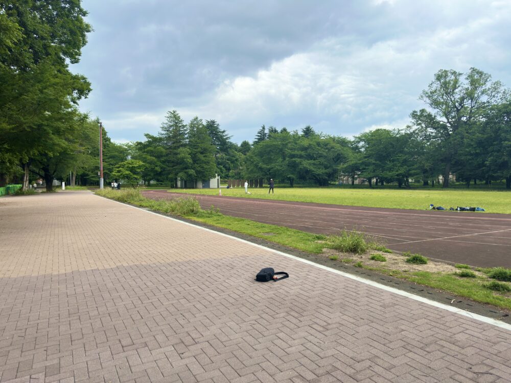 国立看護大学のトラック