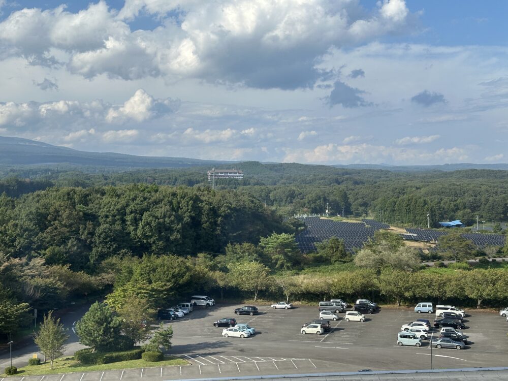 部屋からの景色