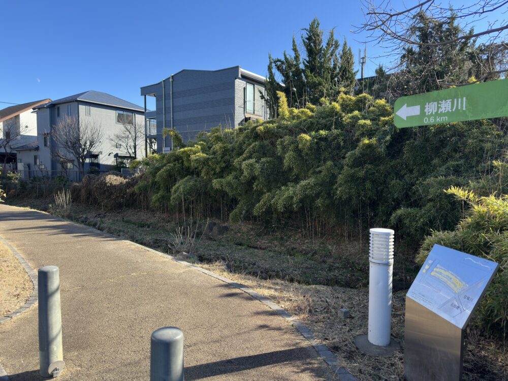 せせらぎ起点ゾーンの入口