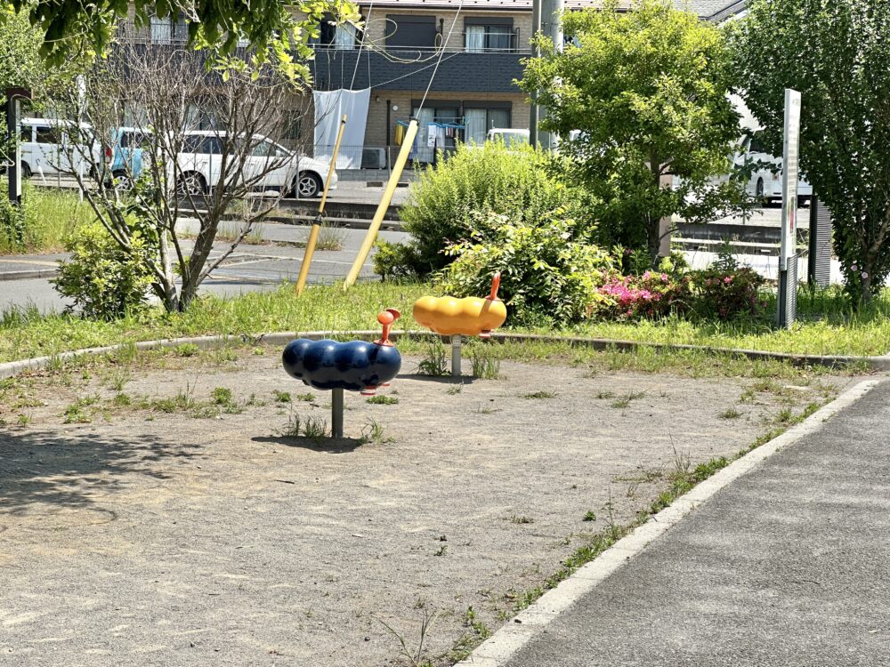 中里柳瀬公園のムービング遊具